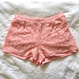 Forever 21 Lace Shorts